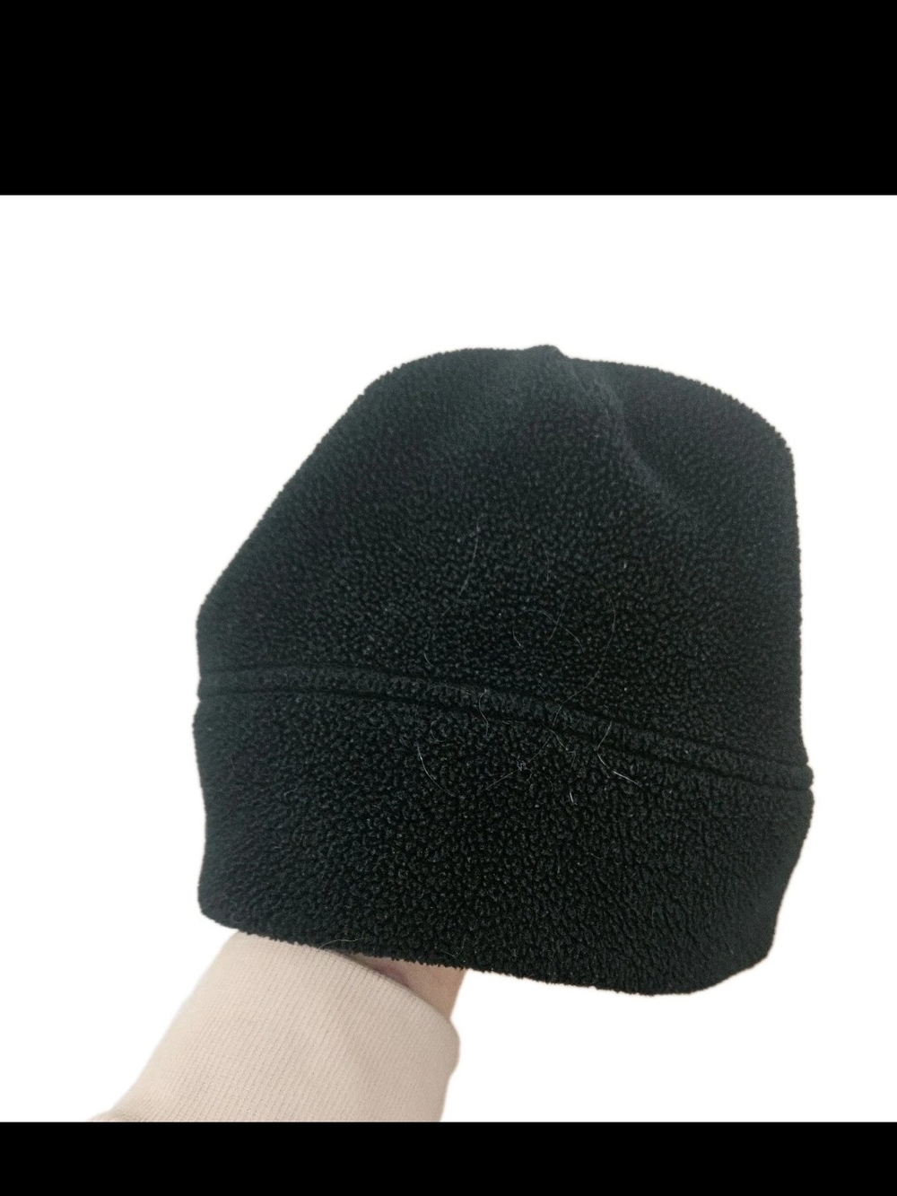 Vintage L.L.Bean Polartec Fleece Beanie Hat Green Skull Cap Made in USA 90s Y2K
